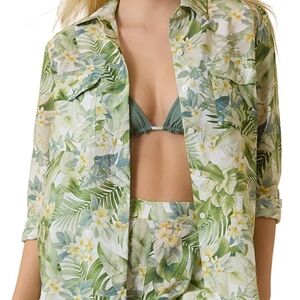 Tommy Bahama Swim Cover-Up. Paradise Fronds.